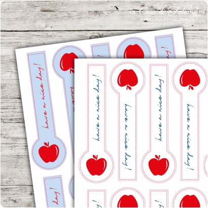 Verschlussetiketten Have a nice day