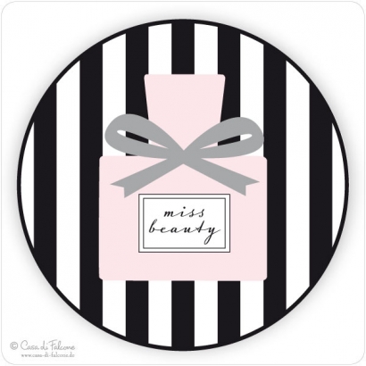 Aufkleber miss beauty