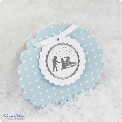 Motivstempel Winterkinder