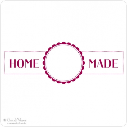 Motivstempel Label Homemade